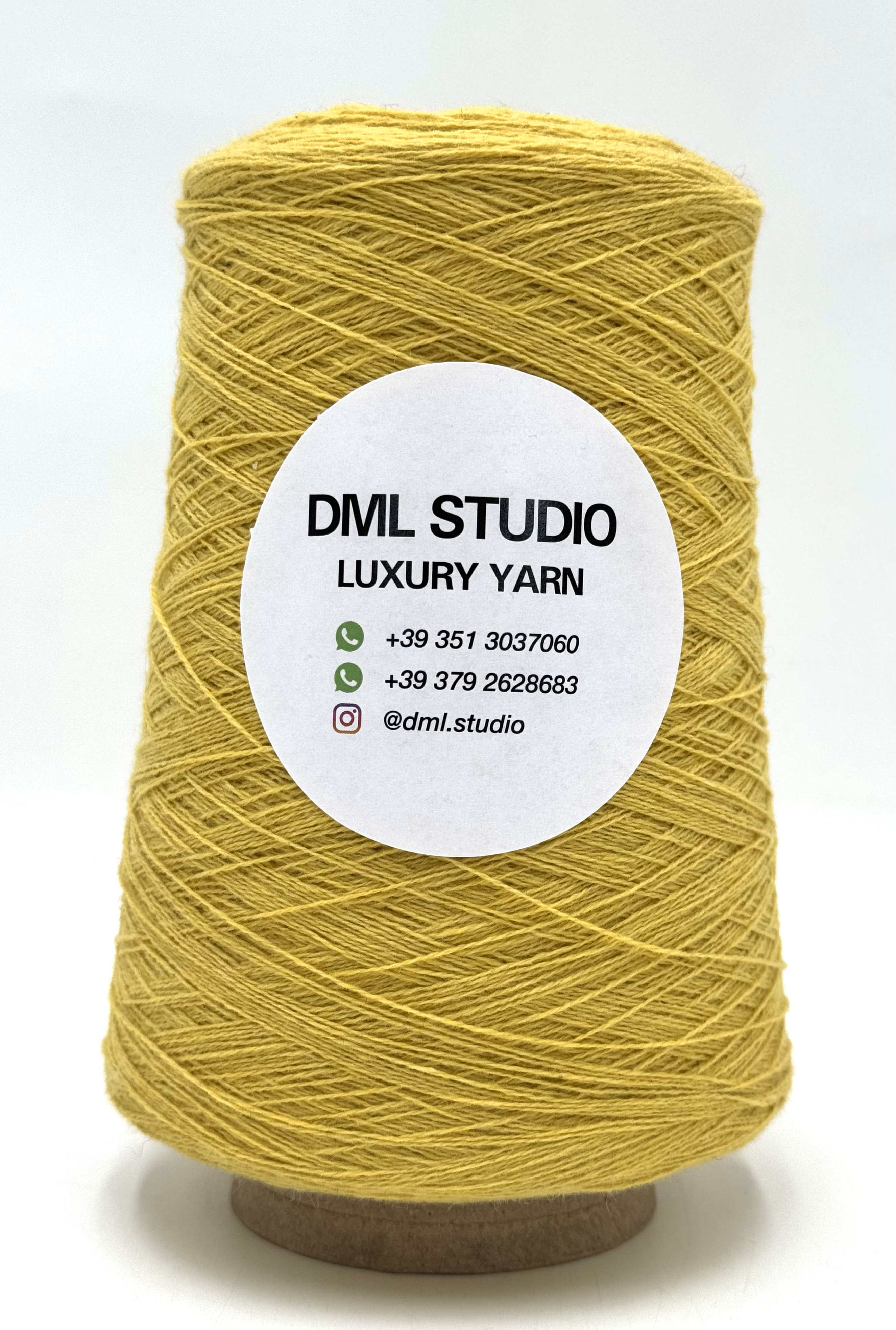 100% Cashmere 2/28 Colore Lime Gr 235 cod prodotto 1001